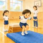 小学校体育 跳び箱を使った運動遊び