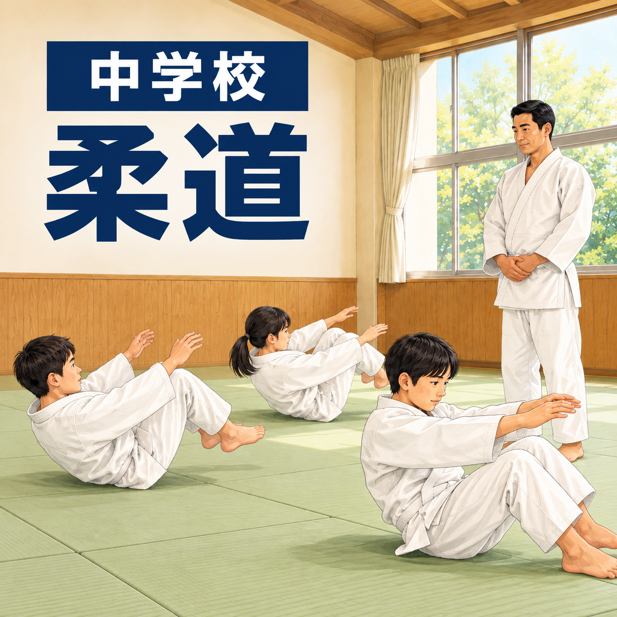 中学校柔道の授業実践